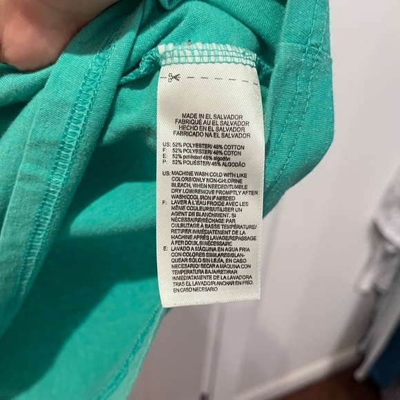 🧁 Women's XS Mint Green Racerback Workout Tank Top Reebok - Picture 5 of 5